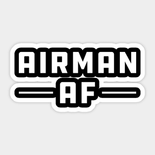 Airman AF Sticker